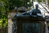 Père Lachaise - Théodore Géricault (1791-1824), French Artist famous for the 1812 The Charging Chasseur, included on the tomb