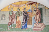 Mosaic at the Orthodox Cathedral, Fira, Santorini