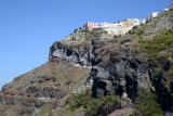 Hiking down to the Old Port of Fira, Santorini