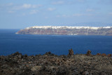 Oa, Santorini from the summit of Tholos Naftilos, Nea Kameni