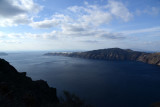 Northwest Santorini from Skaros Rock