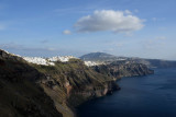 Hiking from Imerovigli to Skaros Rock, Santorini