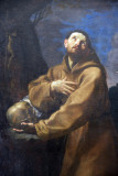 St. Francis in Meditation, Guido Reni, ca 1630-1631