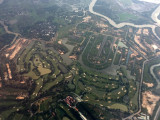 Golf course near Ho Chi Minh City, Vietnam