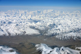 Karakoram Highway in the valley leading to the Khungerab Pass, Xinjiang, China