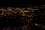 Johannesburg at night, Cape Town, South Africa