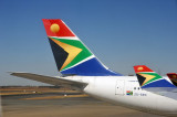 South African Airways A340-600 (ZS-SNH) at JNB