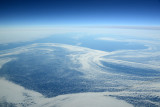 Sea ice off the east coast of Greenland