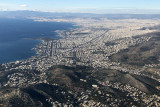 South side of Athens with the old airport, Greece