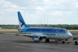 Estonian Air B737 (ES-ABH) in Tallinn