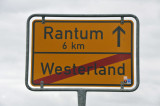 Cycling from Westerland south to Rantum
