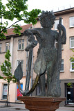Wild Man Sculpture Laukinis vyras, Tiltų street 26A, Klaipėda
