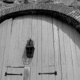 Door and Lantern