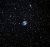Messier 27, la Dumbell Nebula ou Nébuleuse des Haltères