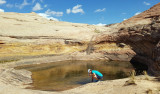 Water at last- Potholes descending to Boulder Creek