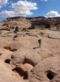 Descending to Boulder Creek