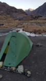 April 21 Skye Coruisk camp on gabbro slabs