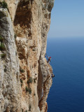 2005 Costa Blanca Rock climbing on the Penon, Costa Blanca