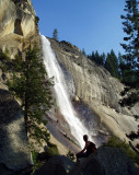 Nevada Falls in Yosemite Valley, California