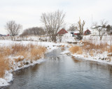 Snow and Ice along Rush Creek 