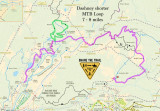 Dashney shorter mtb route