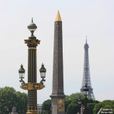 Paris - Place de la Concorde & Tour Eiffel