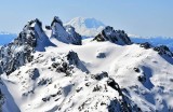 Chimney Rock, Overcoat Glacier, Overcoat Peak, Mount Rainier, Cascade Mountains, Washington 451