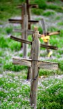 Original St. Jerome (San Geronimo) Catholic Church (1619-1847) ruins and Cemetery, Taos Pueblo, New Mexico 068