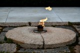 Eternal Flame at President John Fitzgerald Kennedy Gravesite, Arlington National Cemetery, Arlington Virginia 411