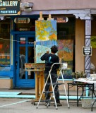 Artist at Work, Taos, New Mexico 084