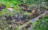 Houses on active Eastern Rift Zone, Leilani Estate, Pahoa, Hawaii 968 
