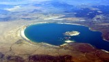 Mono Lake from 39,000 feet, California 078 