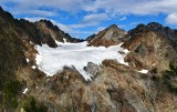West Peak, Anderson  Creek, Anderson Glacier, Mount Anderson, Olympic Mountains, Washington 436