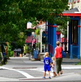 Waiting for mom to cross, Cold Spring, New York 060