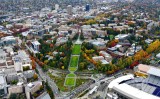 University of Washington, Rainier Vista, Drumheller Fountain, Red Square, Suzzallo Library, The Quad, UW Stadium, UW Medical Ctr