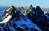 Lemah Mountain, Chimney Rock, Overcoat Peak, Glacier Peak, Cascade Mountains, Washington 346
