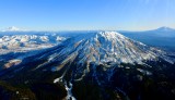 Mt St Helens and Spirit Lake National Volcanic Monument, Mount Rainier National Park, Mount Adams, Volcanoes of Washington 081 