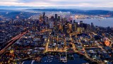 Seattle, South Lake Union, Amazonland, Mohai, Puget Sound, Elliott Bay, Pacific Northwest, Washington 406a 
