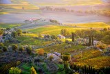 Sunrise in Montalcino, Tuscany, Italy 007  