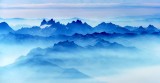 Overcoat Peak, Chimney Rock, Summit Chief, Lemah Mt, Cascade Mountains, Washington 160a