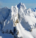 Pyramid Peak, Pinnacle Peak, Paul Bunyans Stump, North Cascades National Park, Washington 533