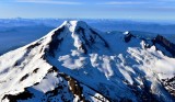 Mount Baker, Glacier Peak, Sloan Peak, Columbia Peak, Mount Stuart, Mt Daniel, Mt Hinneman, Chimney Rock and Overcoat Peak 