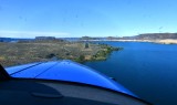 Daher Kodiak floatplane on final to Electric City Airport, Banks Lake, Washington 543  