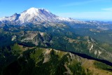 Fifes Ridge, Cement Basin, Lake Bsin, Crystal Mountain, The Wedge, Steamboat Prow, Burroughs Mtn, Emmons Glacier, Little Tahoma 