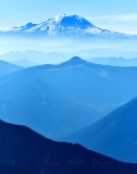 Mount Rainier National Park, Mount Rainier and Little Tahoma, Cascade Mountains, Washington 244a 