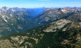 North Cascades Highway, Rainy Pass, Black Peak, Fisher Peak, Ragged Ridge, Jack Mtn, Cutthroat Peak, Whistler Mountain, Tower