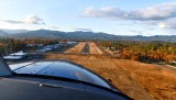 Daher Kodiak on short final to runway 31 Grant Pass Airport, Oregon 188