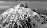 Mount Indes South Face in Heavy Snow of November, Cascade Mountains, Washington  