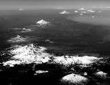 Mt Bachelor, Broken Top, Three Sisters, Mt Washington, Three Fingered Jack, Black Butte, Mt Jefferson, Mt Hood, Mt Adams, Mount 