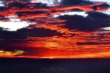 December 8 Red Sunset in Eastern Washington, Pasco, Washington 125a  
